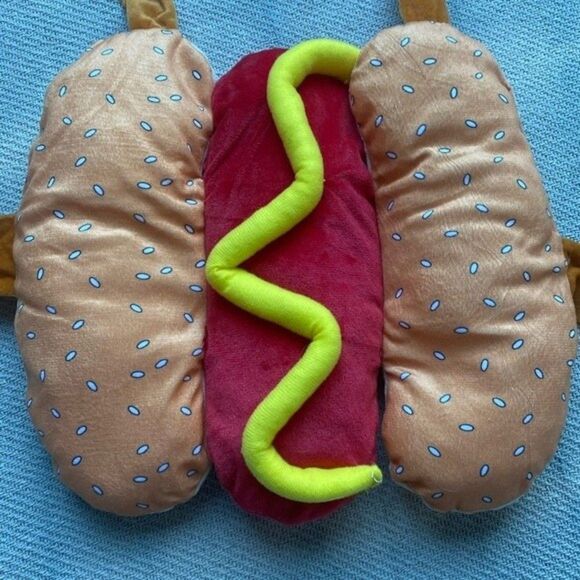 NEW Dog Pet Hotdog Halloween Costume Size Medium Adjustable Fall - Picture 3 of 5